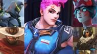Team comp with Zarya, Cassidy, Genji, Kiriko, and Ana (Image via Blizzard Entertainment & Sportskeeda)